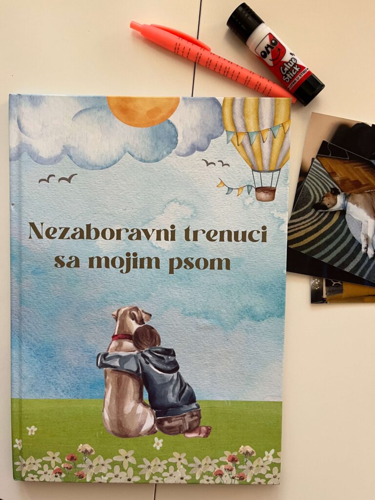 knjiga uspomena radosnica za pse